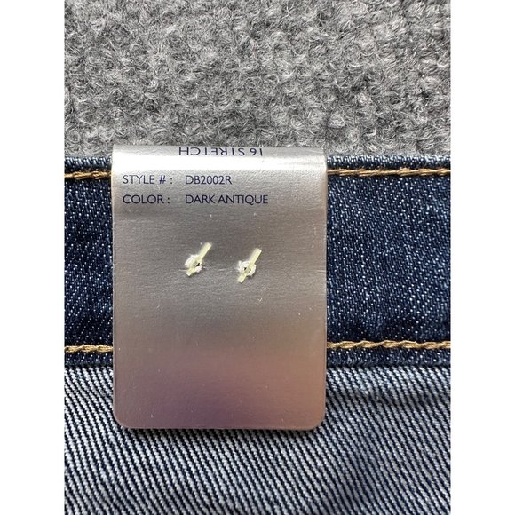 NWT Bandolino Blu Aria Womens Boot Cut Jeans Size 16 - Picture 8 of 12